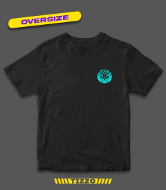 Preventa Remera Oversize Kaiju N8 Neon - comprar online