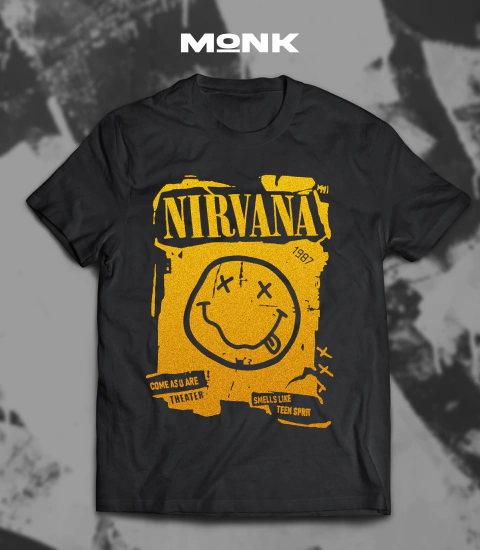 Remera MONK® - Nirvana - Face - comprar online