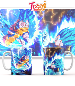 TAZA Goku vs Vegeta