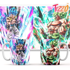 TAZA DRAGONBALL BROLY GOGETA - comprar online