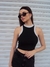 Tank Top Gio Preto Bicolor