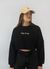 Moletom Cropped High Energy Preto