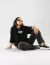 Camiseta Moose Oversized Preta - loja online