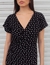 Vestido Transpassado Poá na internet