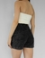 Short Mom Jeans Marmorizado - comprar online