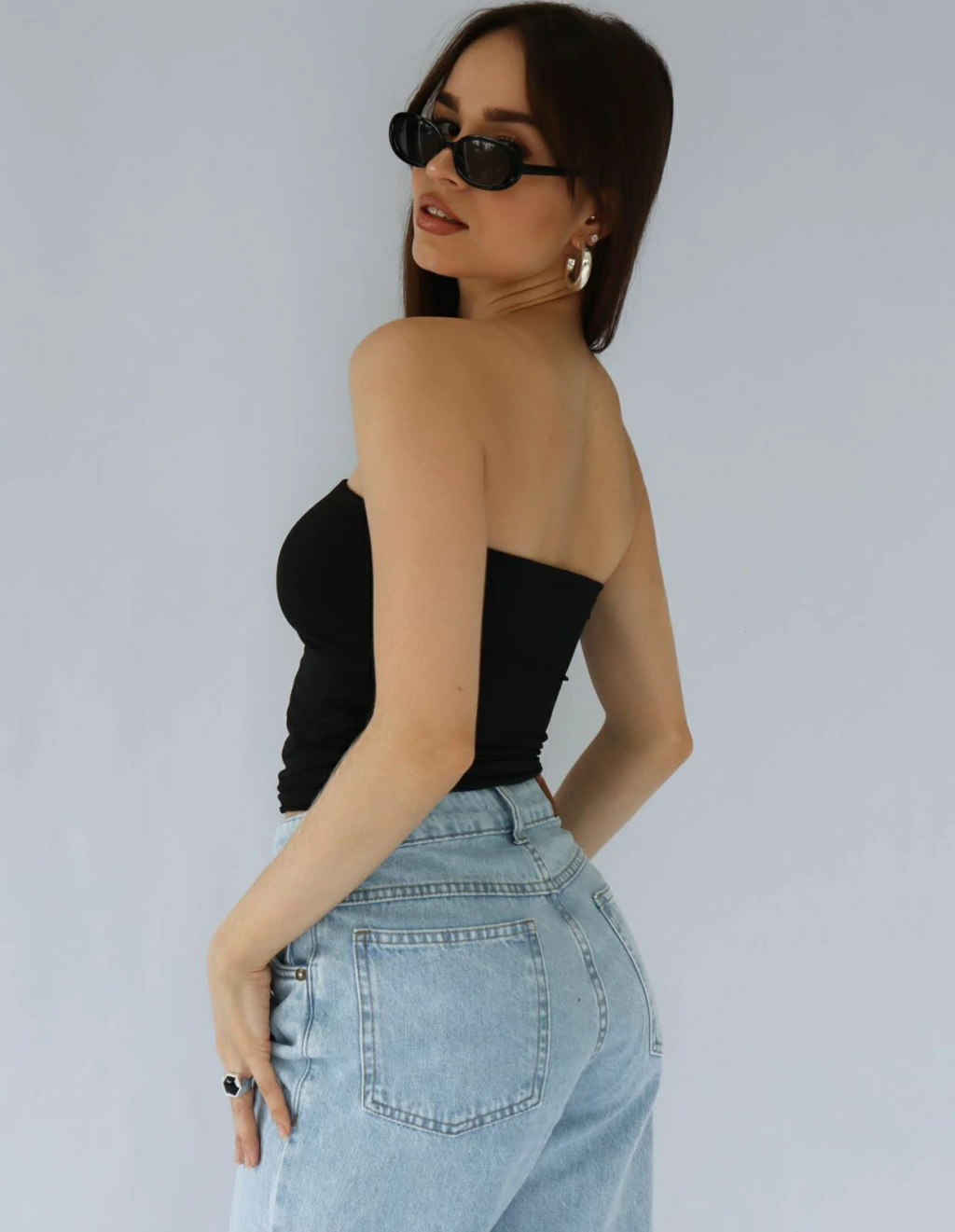 Tube Top Preto - Comprar em Moose Brand