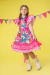 Vestido Tipico Maria Cecilia floral