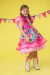 Vestido Tipico Maria Cecilia floral - Looli Kids
