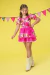 Conjunto típico Maria Flor Rosa - Looli Kids