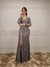 Vestido Milena Paetê Prata - Lovissa Moda Festa