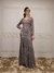 Vestido Milena Paetê Prata - loja online