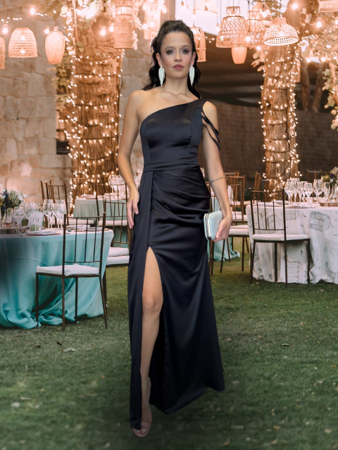 Vestido De Festa Gabriela Preto - comprar online