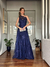 Imagem do Vestido de Festa Agata Azul Marinho