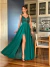 Vestido de Festa Alexandra Paetê Verde Esmeralda - loja online
