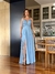 Vestido de Festa Alexandra Azul Claro / Azul Serenty
