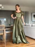 Vestido De Festa Amanda Verde Oliva - Lovissa Moda Festa