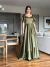 Vestido De Festa Amanda Verde Oliva - Lovissa Moda Festa