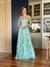 Vestido De Festa Angelica Verde Menta - comprar online