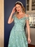 Vestido De Festa Angelica Verde Menta na internet