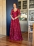 Vestido De Festa Aurora Marsala na internet