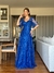 Vestido De Festa Aurora Azul Royal na internet