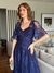 Vestido De Festa Longo Azul Marinho Aurora - loja online