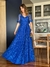 Vestido De Festa Aurora Azul Royal - loja online