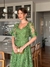 Vestido De Festa Aurora Verde Oliva - comprar online