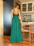 Vestido de Festa Alexandra Paetê Verde Esmeralda na internet