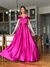 Vestido De Festa Cassia Fucsia 2 - Lovissa Moda Festa