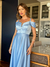 Vestido De Festa Cassia Azul Serenity - loja online