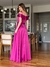 Vestido De Festa Cassia Fucsia 2 - Lovissa Moda Festa