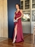 Vestido De Festa Cecilia Vinho/ Marsala na internet