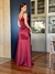 Vestido De Festa Cecilia Vinho/ Marsala - loja online