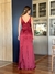 Vestido De Festa Cecilia Vinho/ Marsala - Lovissa Moda Festa