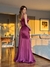 Vestido De Festa Cecilia Púrpura / Fúcsia/ Roxo - comprar online