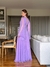 Vestido De Festa Cintia Jateado Lilás na internet