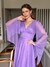 Vestido De Festa Cintia Jateado Lilás na internet