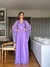 Imagem do Vestido De Festa Cintia Jateado Lilás