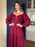 Imagem do Vestido De Festa Dafne Marsala