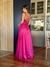 Vestido De Festa Evelyn Paetê Pink - loja online