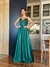 Vestido De Festa Evelyn Verde Esmeralda - loja online