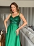 Vestido De Festa Evelyn Verde Bandeira - comprar online