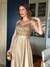 Vestido De Festa Evelyn Dourado 2 /Nude/ Areia - comprar online