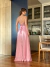 Vestido De Festa Evelyn Paetê Rosê / Rosa bebê/ Rosa clarinho na internet