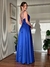 Vestido De Festa Evelyn Azul Royal