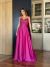 Vestido de festa Longo Evelyn Fúcsia 1