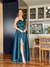 Vestido De Festa Gisele Petróleo - comprar online