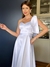 Vestido De Festa Gisele Branco - comprar online