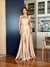 Vestido De Festa Gisele Nude / Dourado na internet